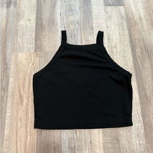 Black Sleeveless Women's Top